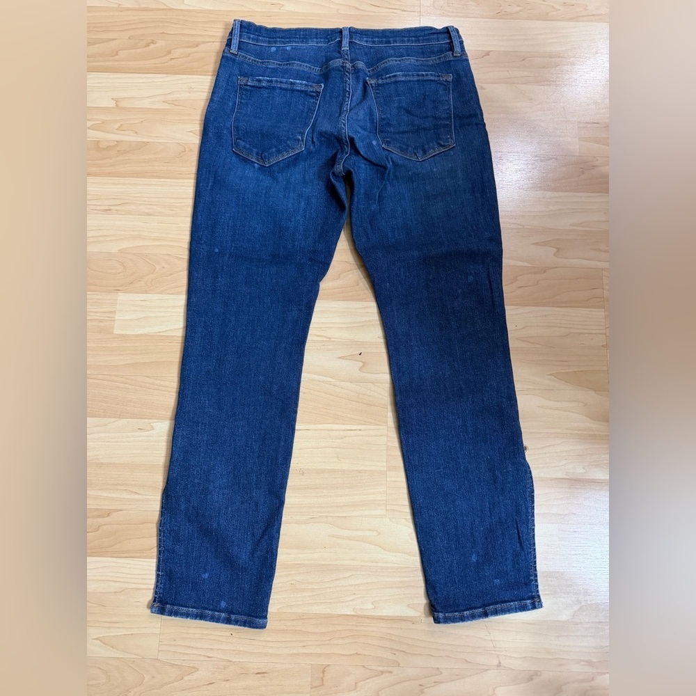 Frame Denim Marion Jeans Zip Ankle Super Cute Size 28 - Picture 2 of 9
